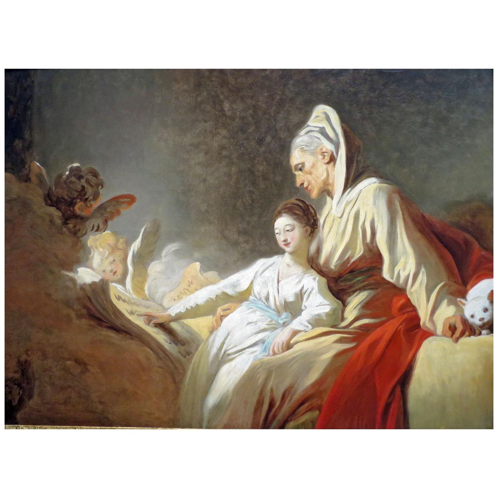 Jean Honore Fragonard. Éducation de la Vierge. 1773. FAM San Fracisco