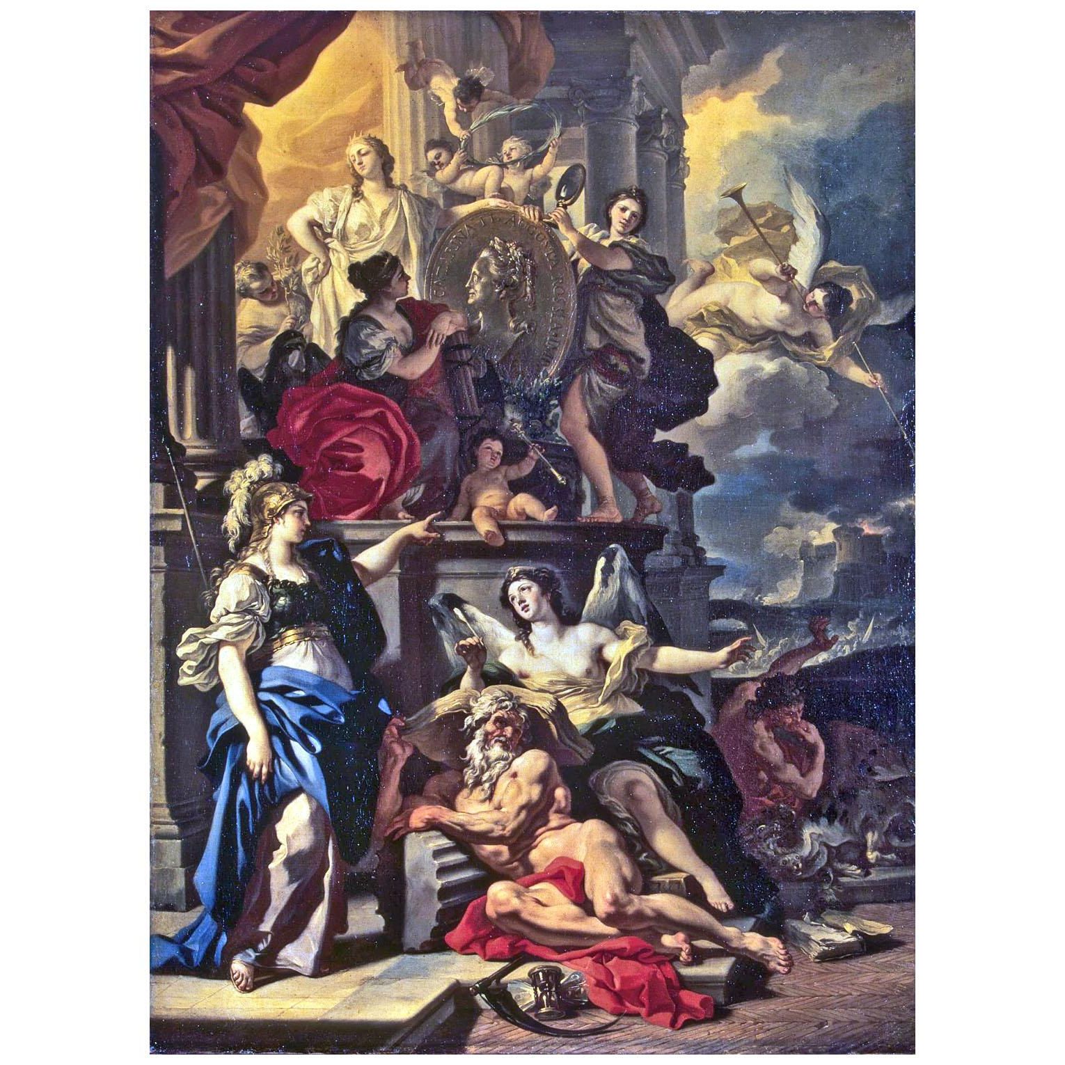 Francesco Solimena. Allegoria del Regno. 1690. Hermitage Museum