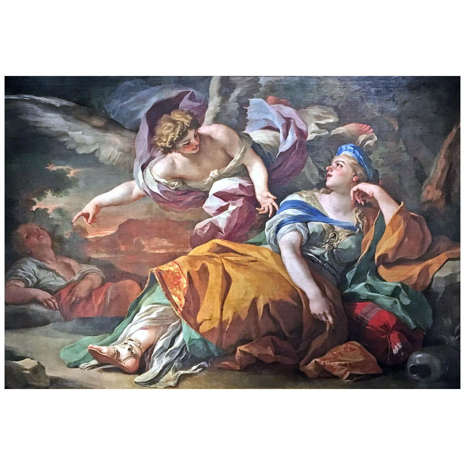 Francesco Solimena. Agar e Ismaele. 1690. Gallerie d'Italia, Napoli