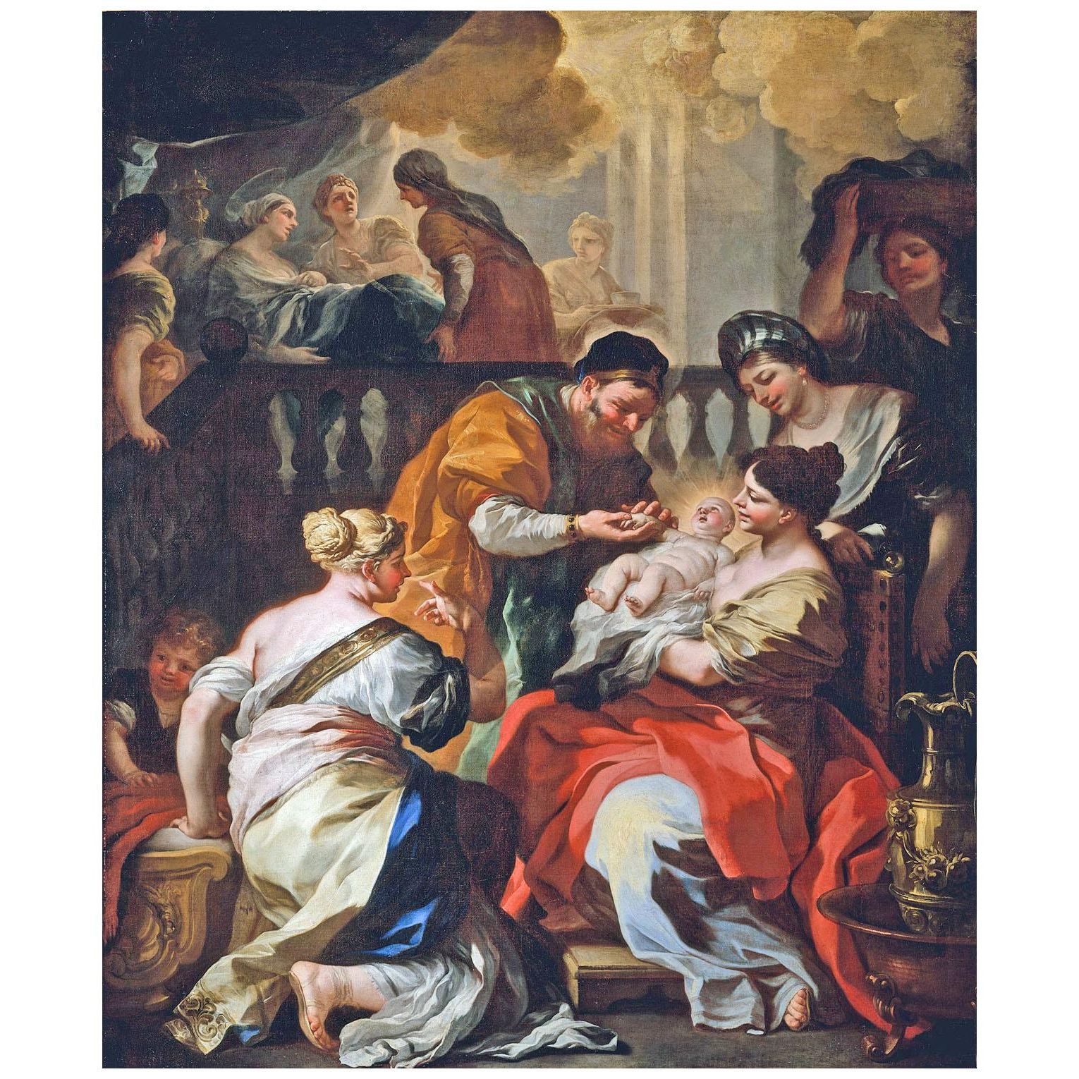 Francesco Solimena. La nascita della Vergine. 1690. Metropolitan Museum NY