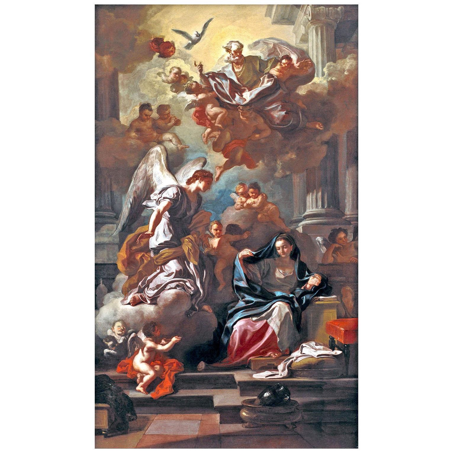 Francesco Solimena. Annunciazione. 1696. SMK Copenhagen
