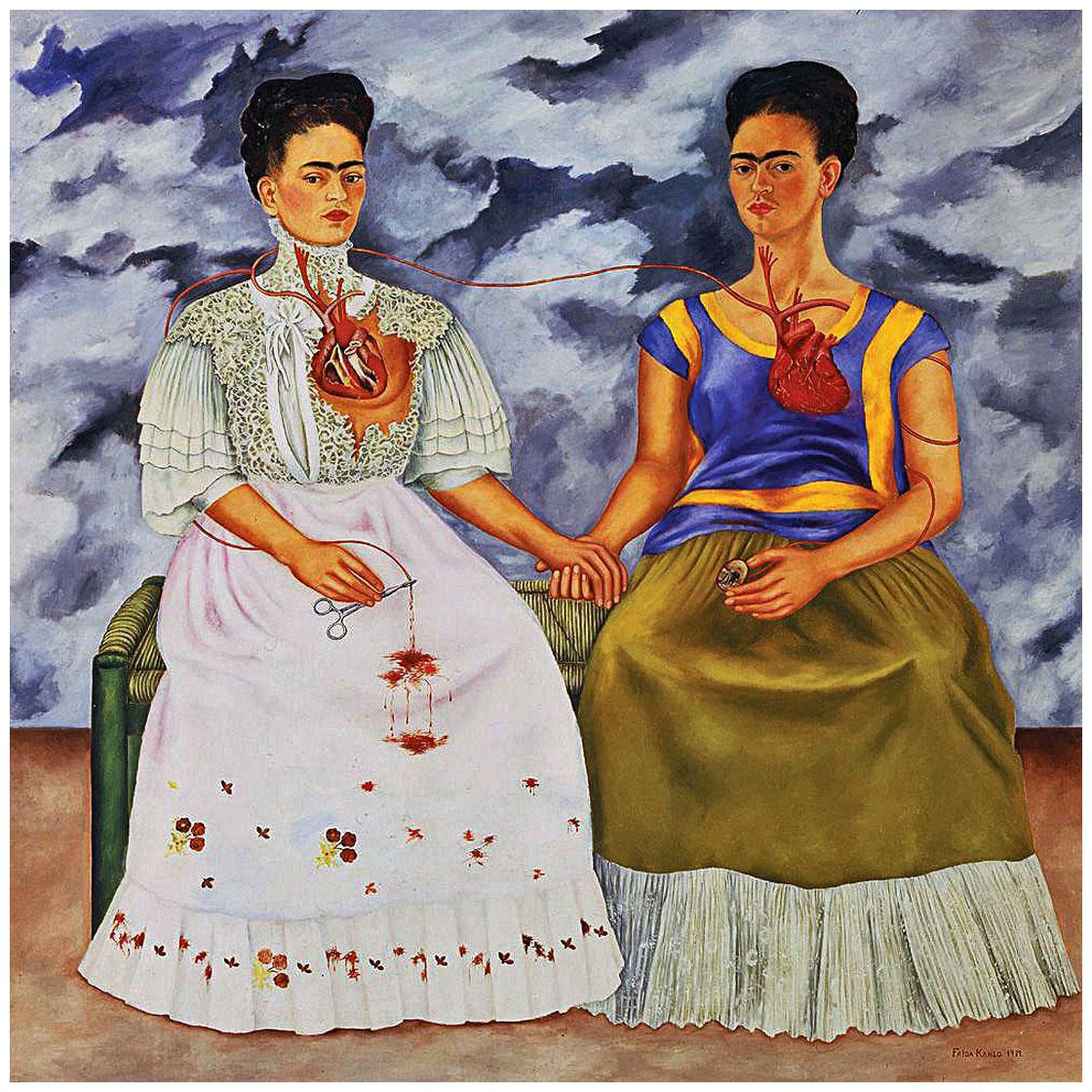 Frida Kahlo. Las dos Fridas. 1939. MAM Mexico