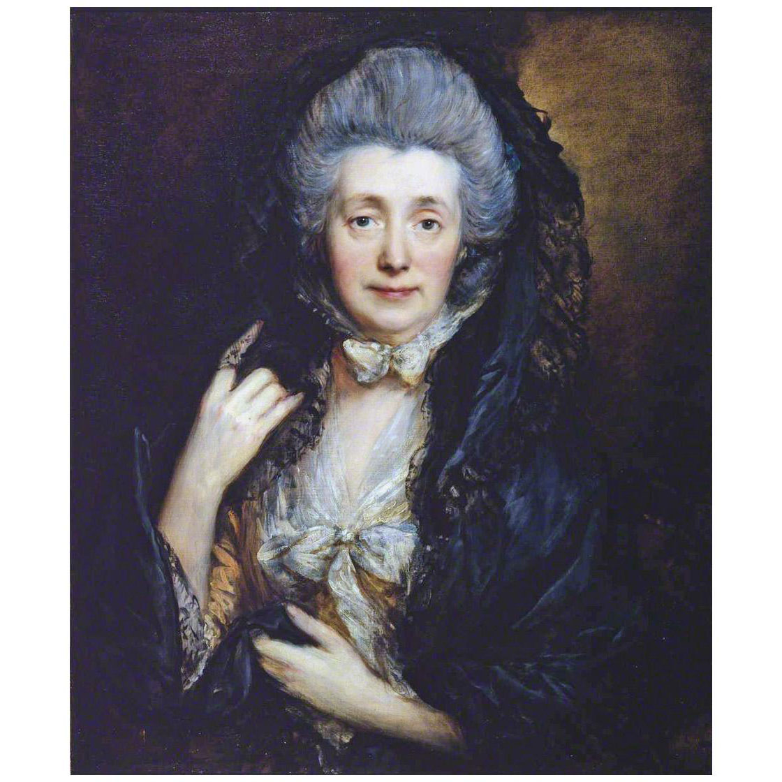 Thomas Gainsborough. Margaret Gainsborough. 1778. Courtauld Gallery London