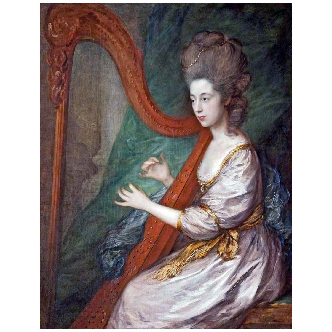 Thomas Gainsborough. Louisa Skrine, Lady Clarges. 1778. Holburne Museum Bath