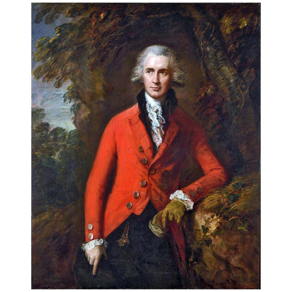 Thomas Gainsborough. Thomas Hibbert. 1785. Gainsborough House Sudbury