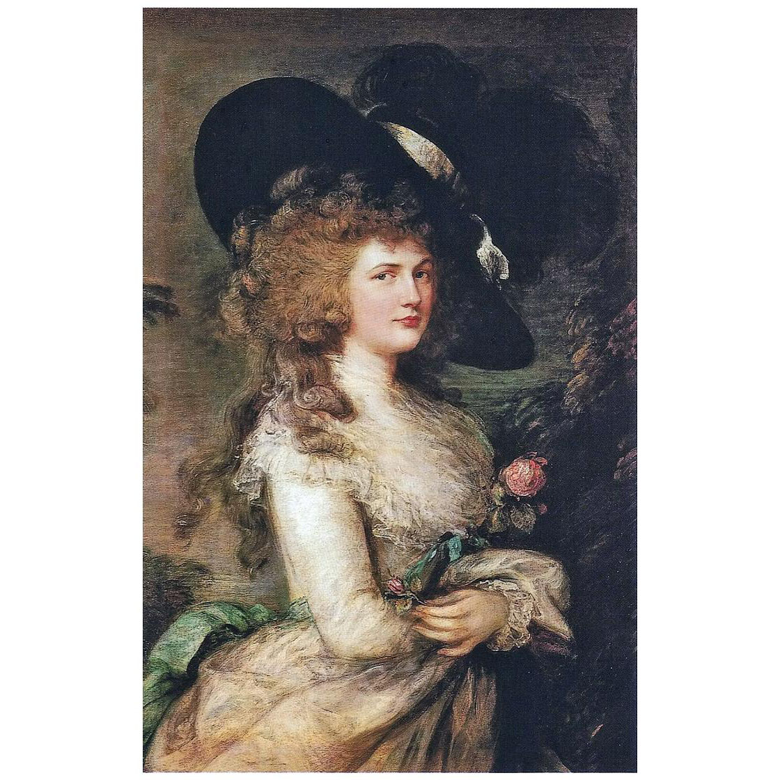 Thomas Gainsborough. Georgiana Cavendish. 1787. National Portrait Gallery. London