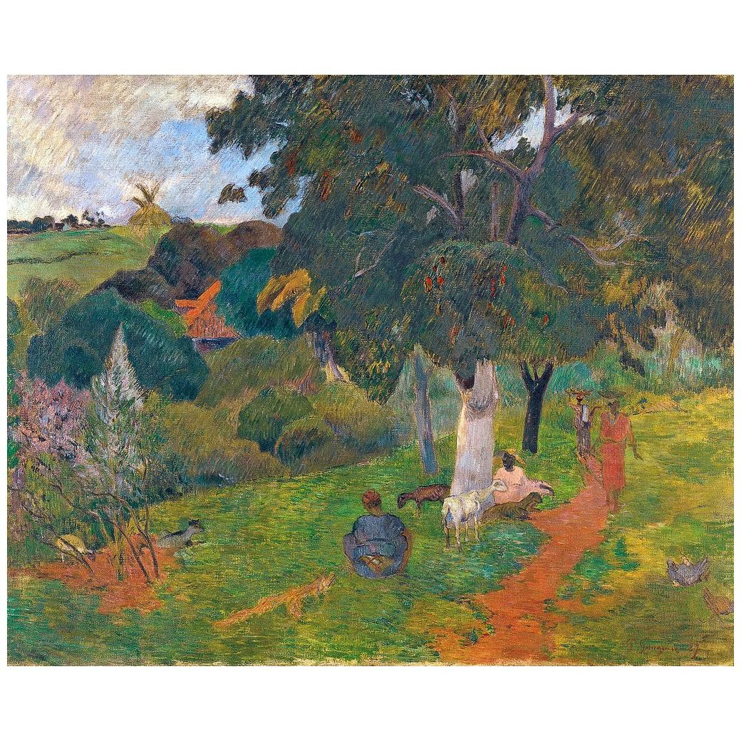 Paul Gauguin. Allés et venues, Martinique. 1887. Thyssen-Bornemisza Madrid
