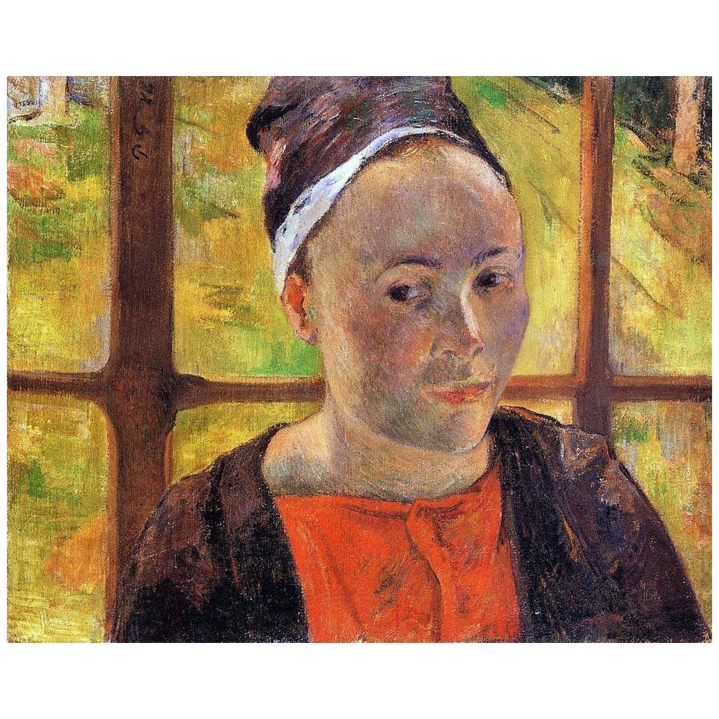 Paul Gauguin. Portrait de Marie Lagadu. 1888. Albertina Wien