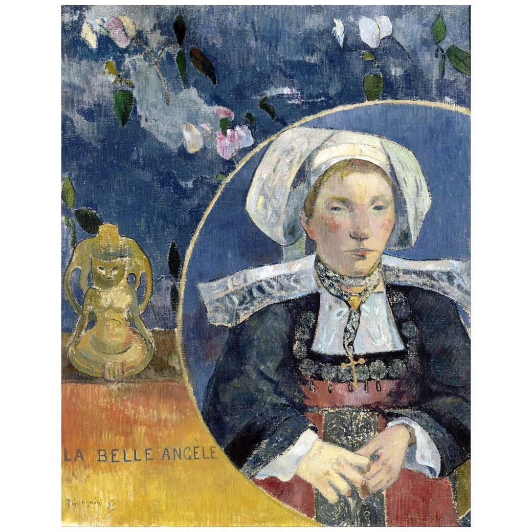 Paul Gauguin. La Belle Angele. 1889. Musee d’Orsay Paris