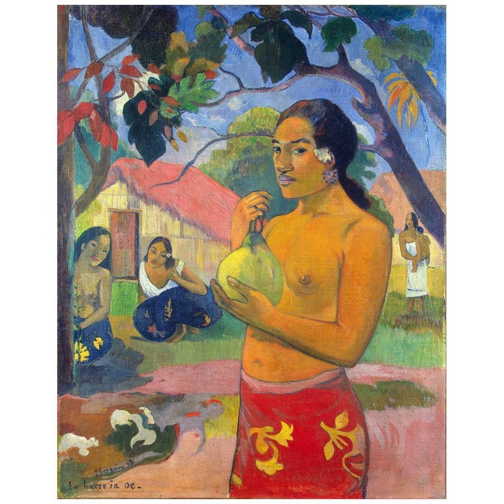 Paul Gauguin. Eu haere ia oe? 1893. Hermitage St-Petersburg