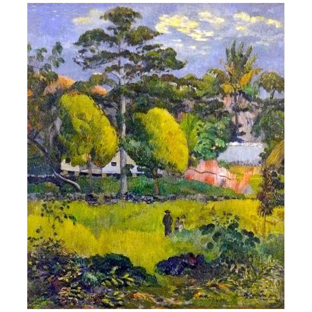 Paul Gauguin. Paysage. 1901. Musee de l’Orangerie Paris