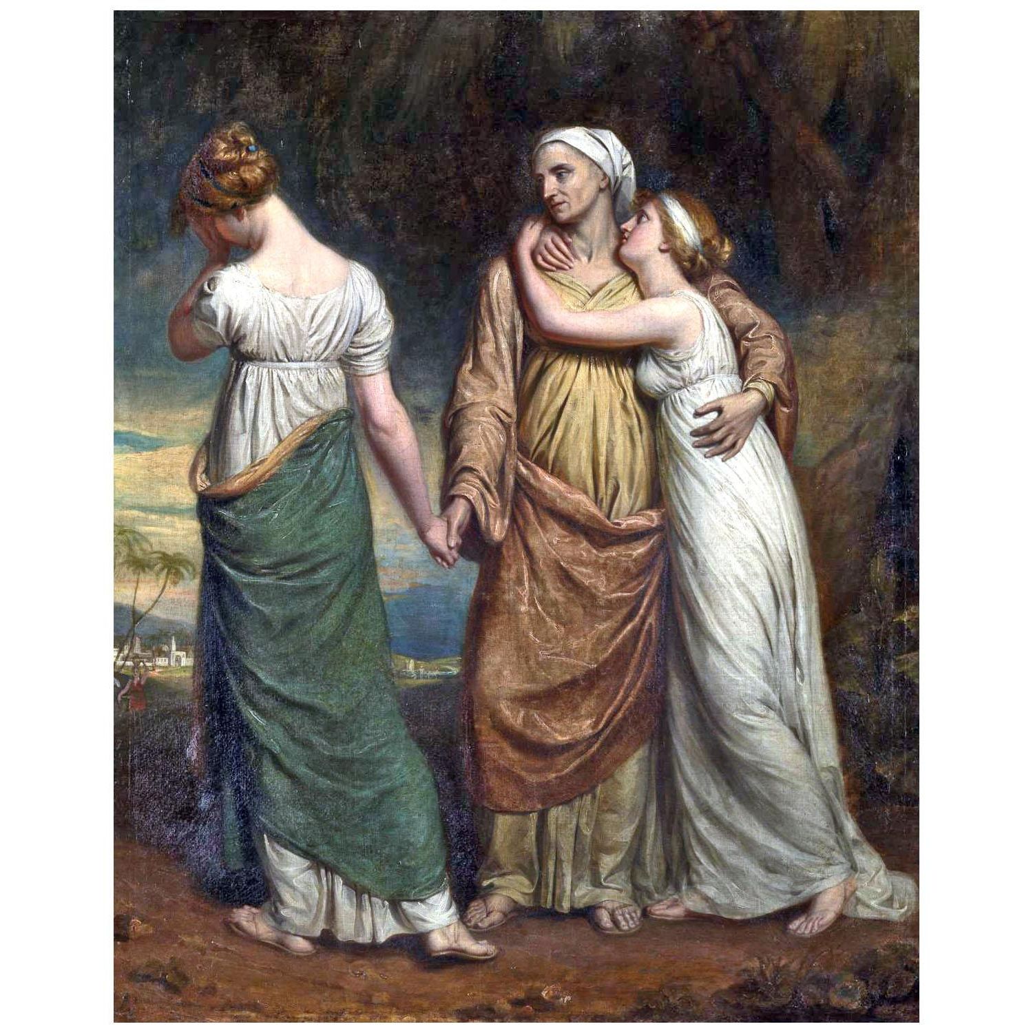 Джордж Доу. Наоми и ее дочери. 1804. Галерея Тэйт, Лондон