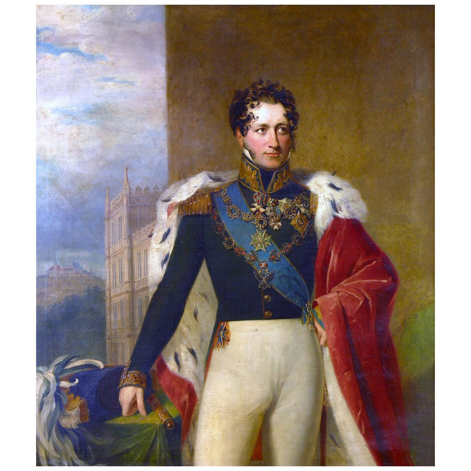 Джордж Доу. Эрнст I, герцог Саксен-Кобург. 1818. Букингемский дворец, Лондон