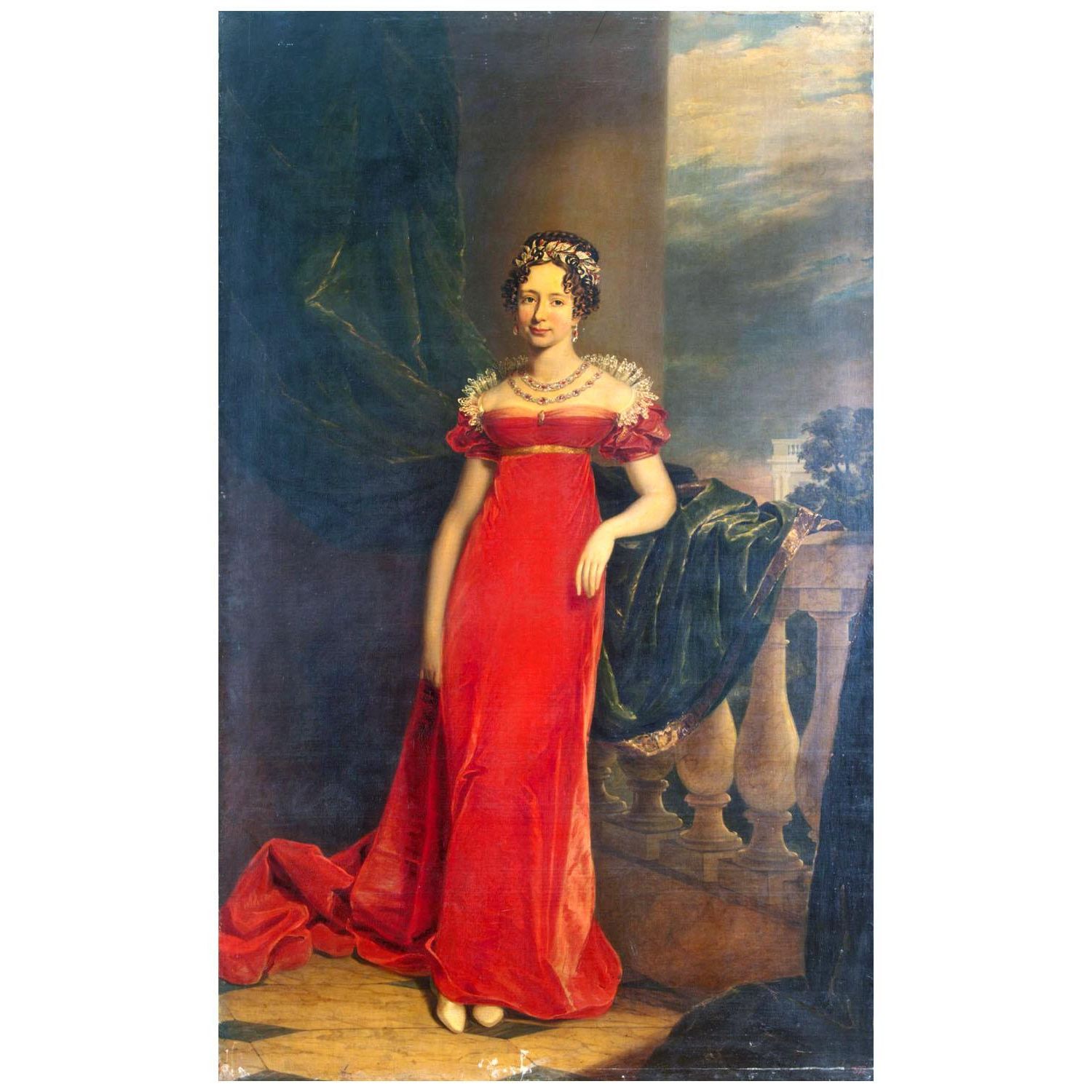 Джордж Доу. Портрет великой княгини Марии Павловны. 1822. Эрмитаж