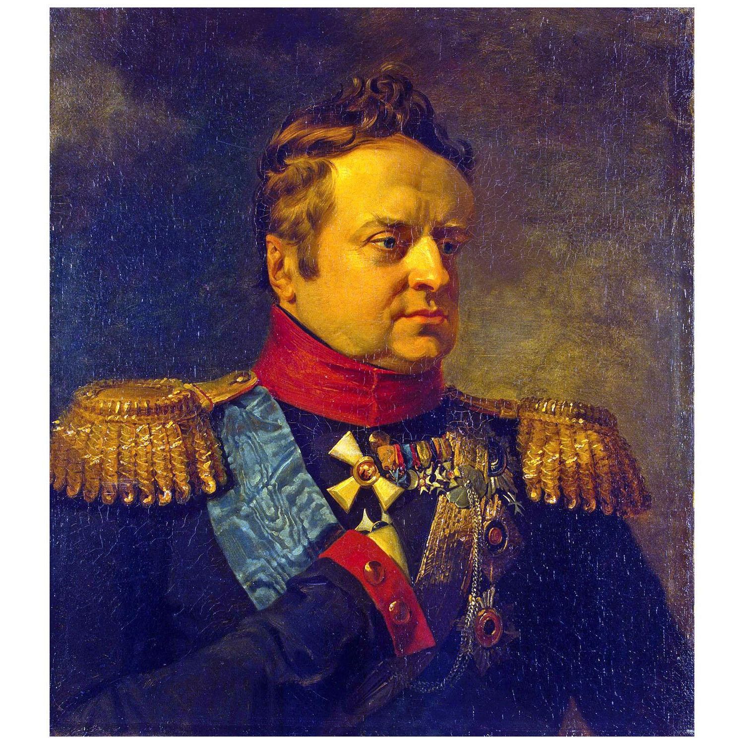 Джордж Доу. Герцог Александр Вюртембергский. 1820. Эрмитаж