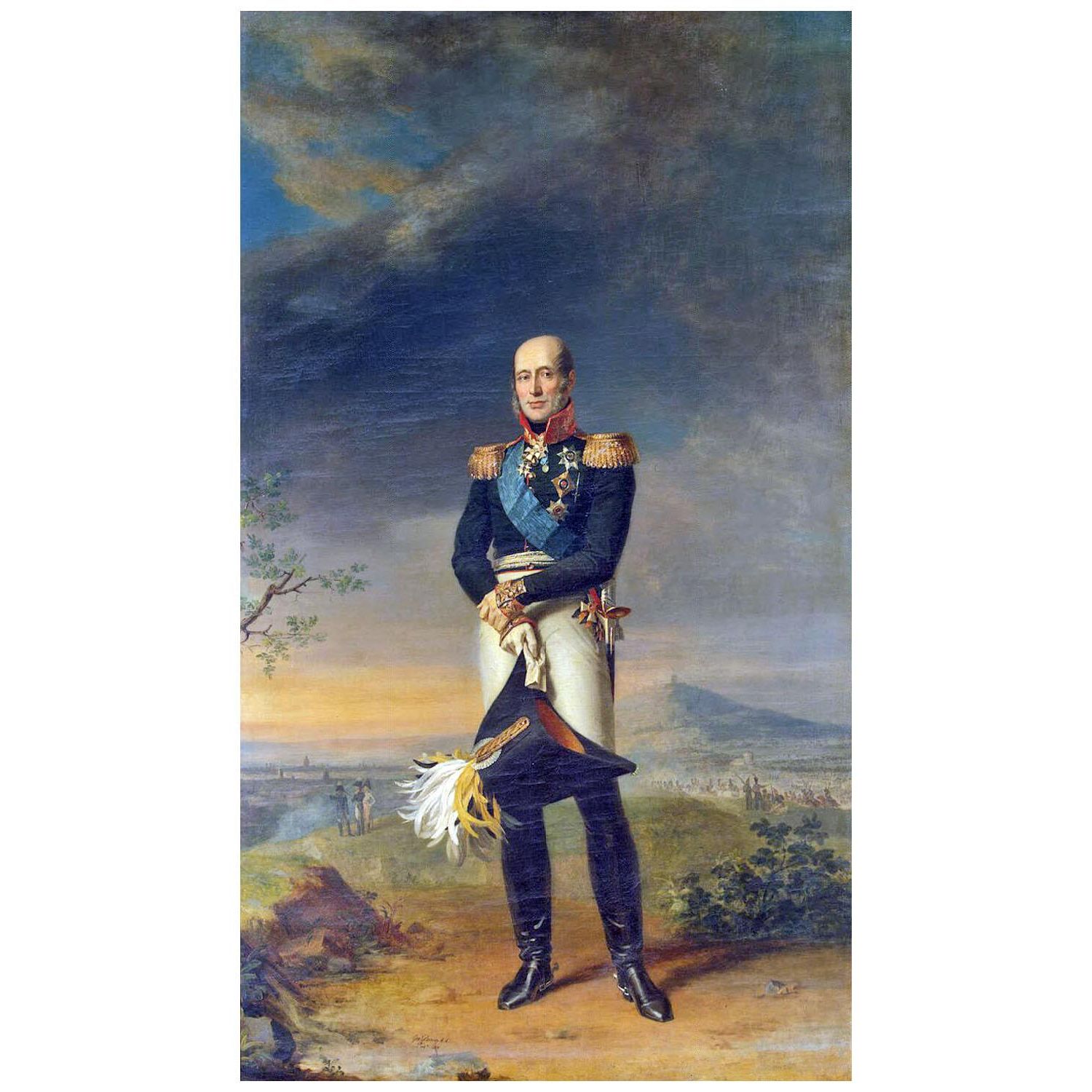 Джордж Доу. Фельдмаршал Барклай де Толли. 1828. Эрмитаж