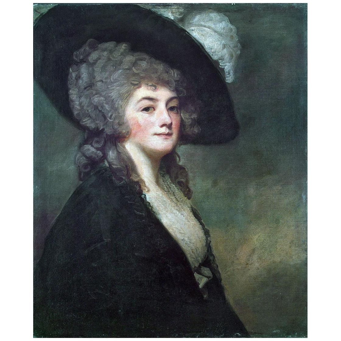George Romney. Portrait of Mrs Harriet Greer. 1781