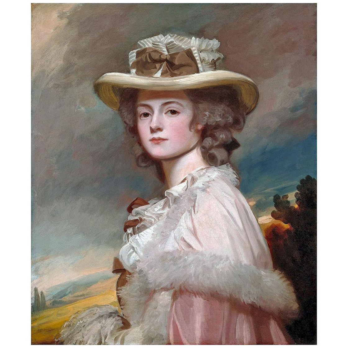 George Romney. Mrs Davies Davenport. 1782