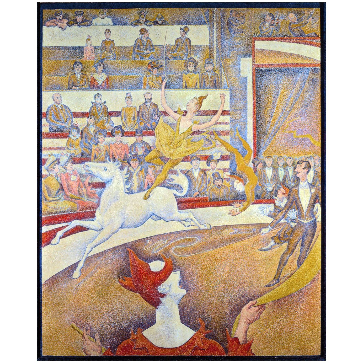 Georges Seurat. Le Cirque. 1891. Musee d’Orsay
