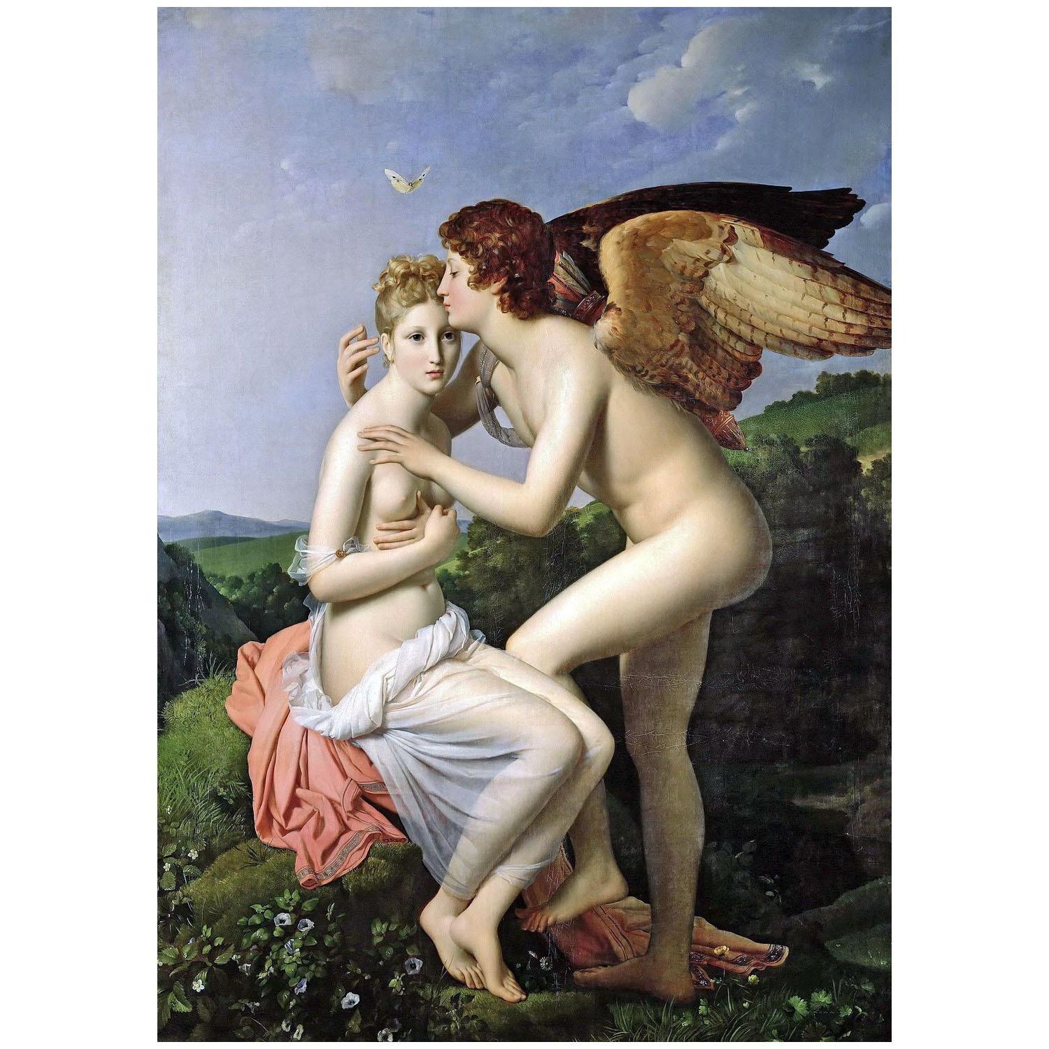 Francois Gerard. Psyché et l'Amour. 1798. Musee du Louvre