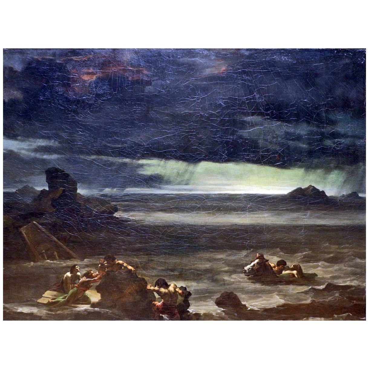 Theodore Gericault. Scène de déluge. 1818. Louvre Paris