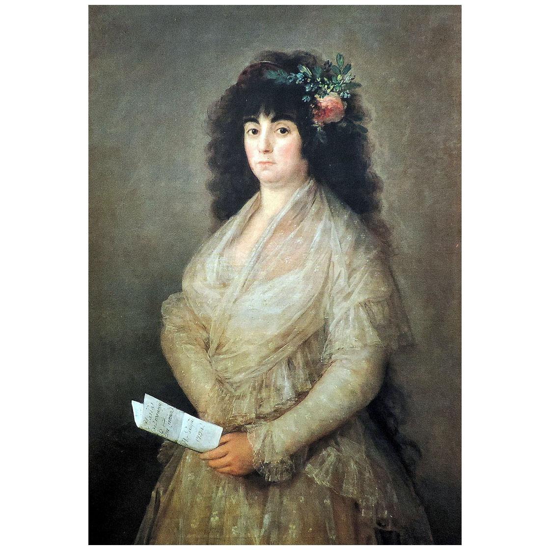 Francisco de Goya. La Tirana. 1794. Private collection