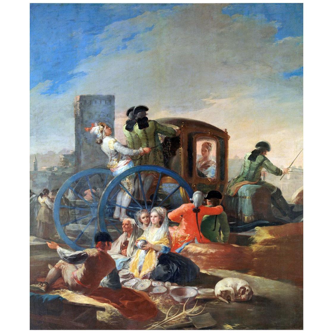 Francisco de Goya. El cacharrero. 1778-1779. Museo del Prado Madrid