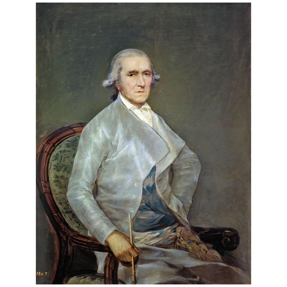 Francisco de Goya. Francisco Bayeu y Subias. 1795. Museo del Prado Madrid