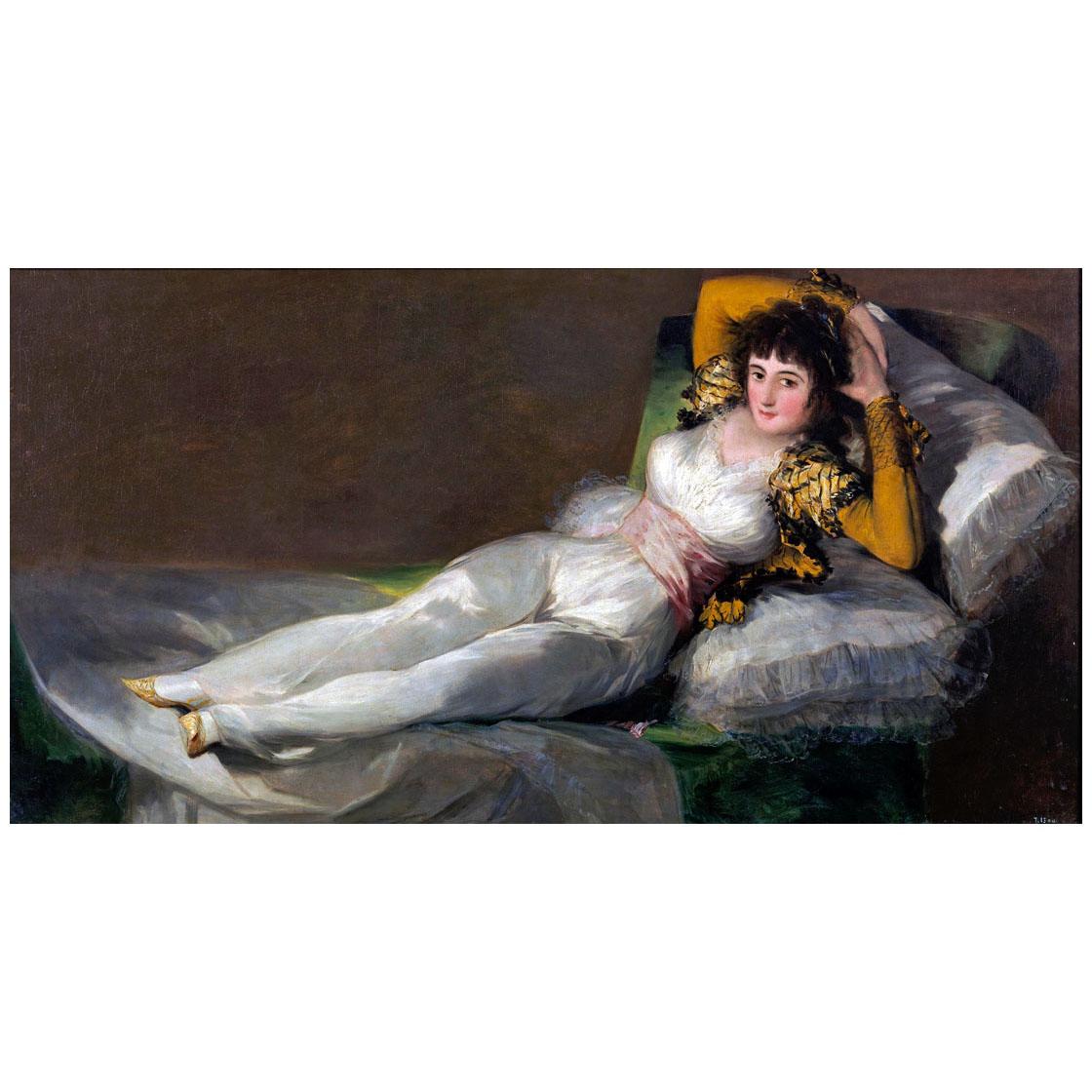 Francisco de Goya. La maja vestida. 1802. Museo del Prado Madrid