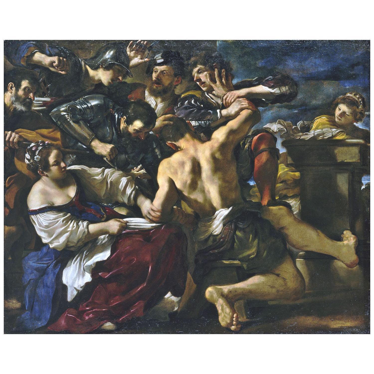 Guercino. Sansone catturato dai Filistei. 1619. Metropolitan Museum NY