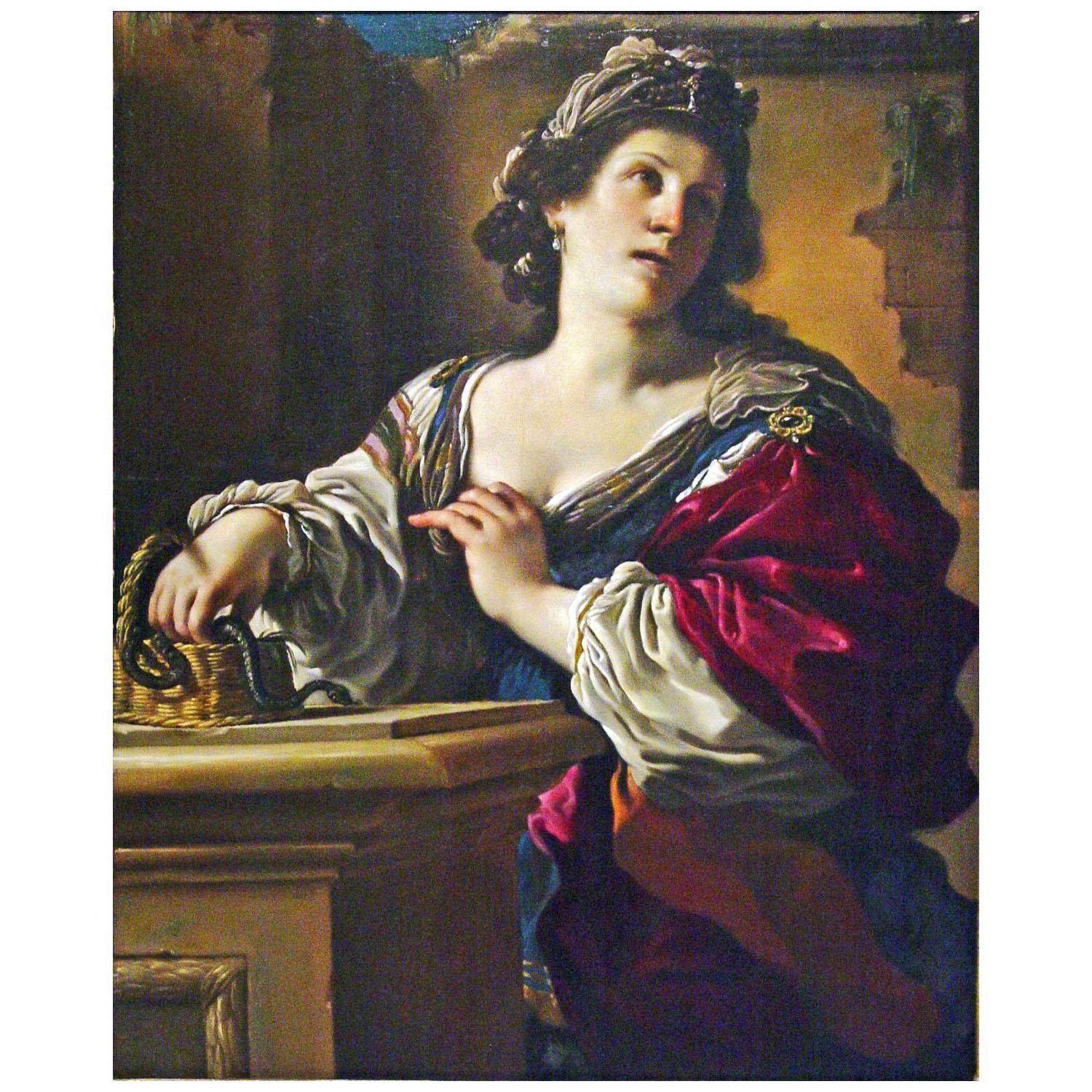 Guercino. Cleopatra. 1635. NGA Yerevan