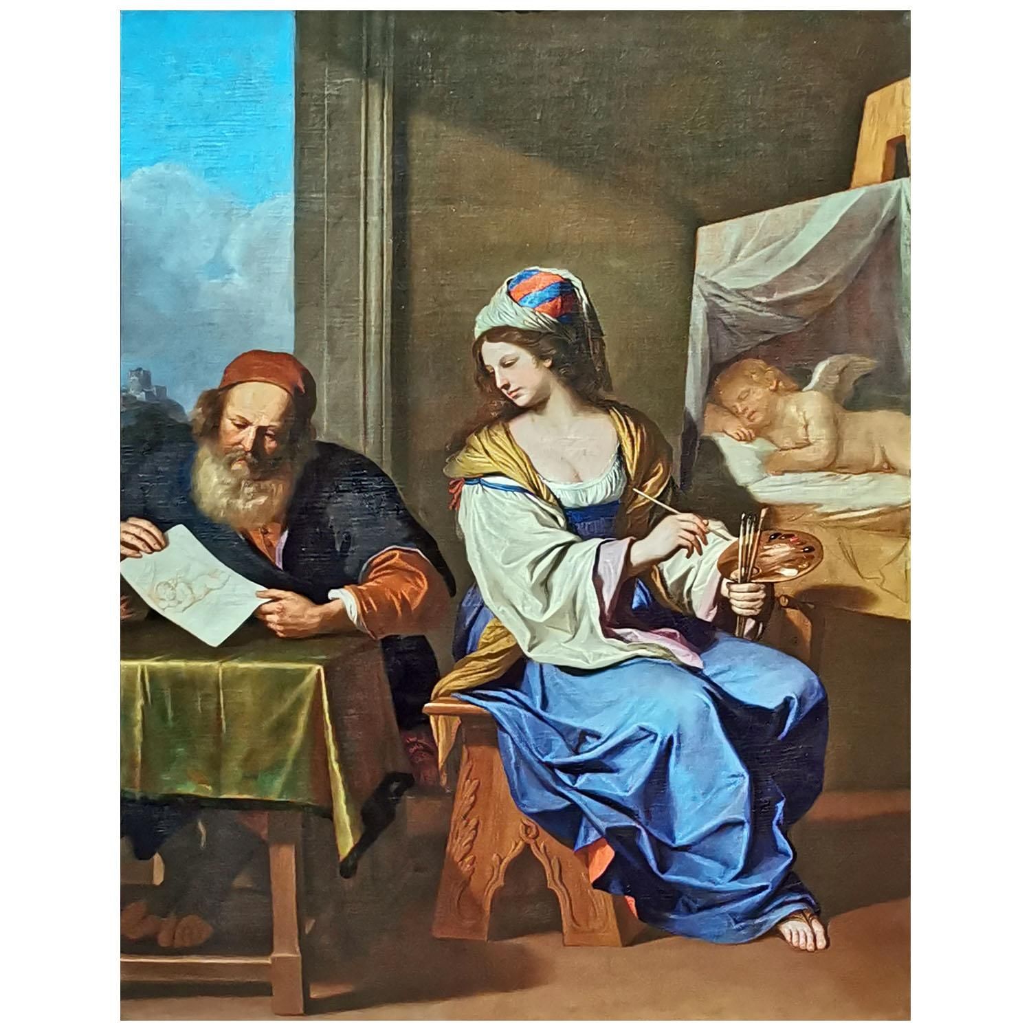 Guercino. Pittura e disegno. 1656. Gemaldegalerie Dresden