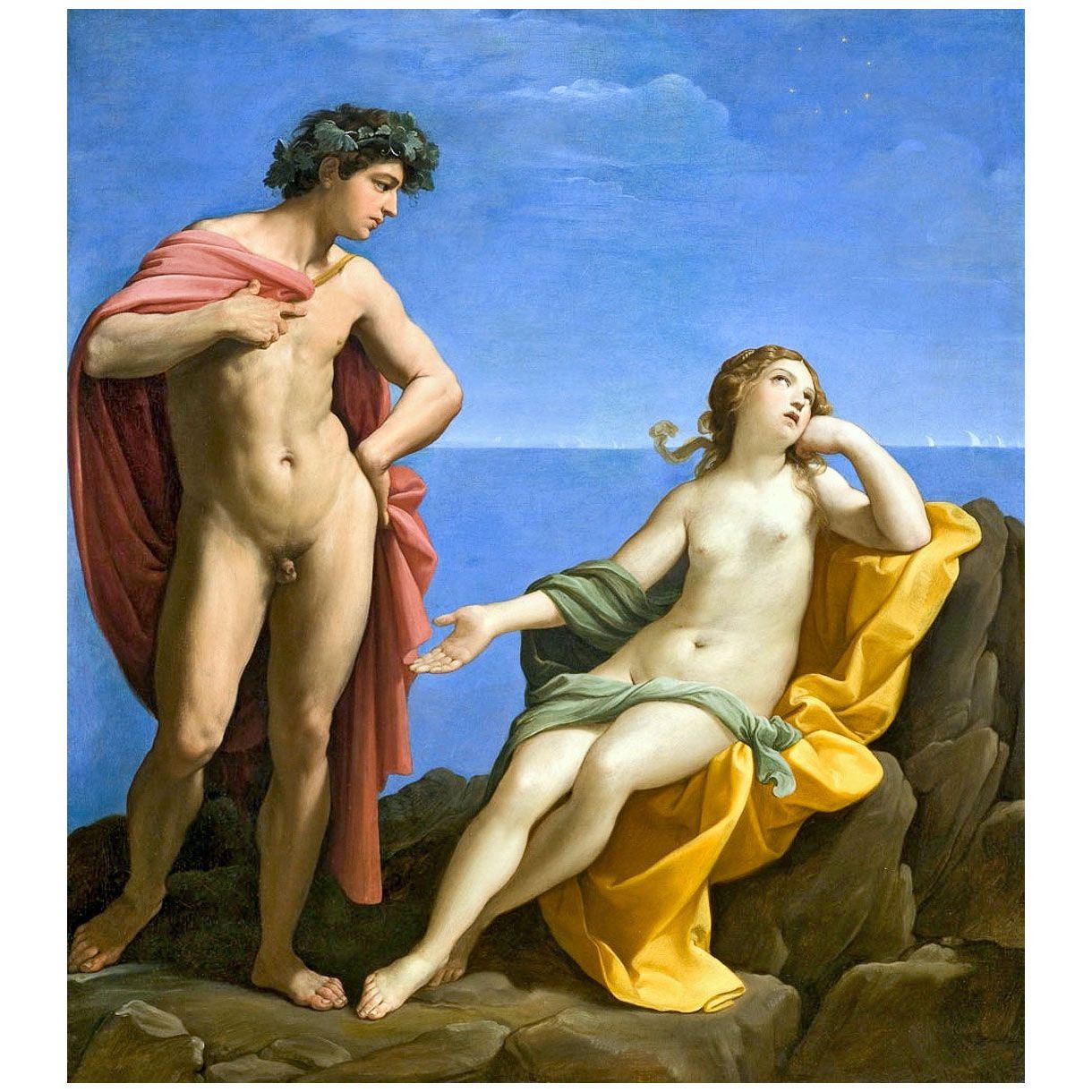 Guido Reni. Bacco e Arianna. 1619. Los Angeles Museum of Art