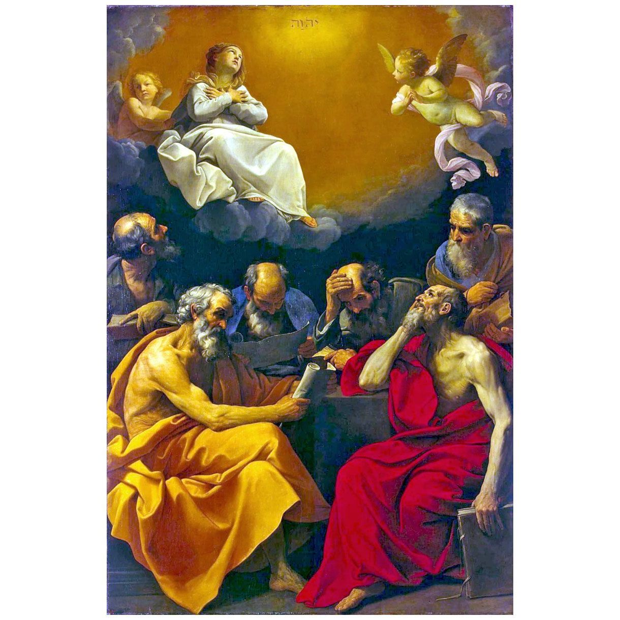 Guido Reni. Rivelazione di San Giovanni. 1620-1625. Hermitage