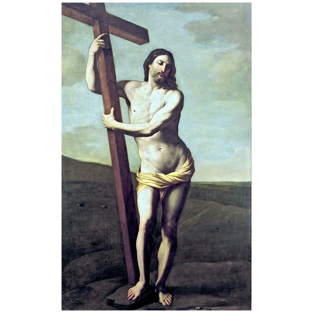 Guido Reni. Gesù con la croce. 1621. Real Academia Madrid