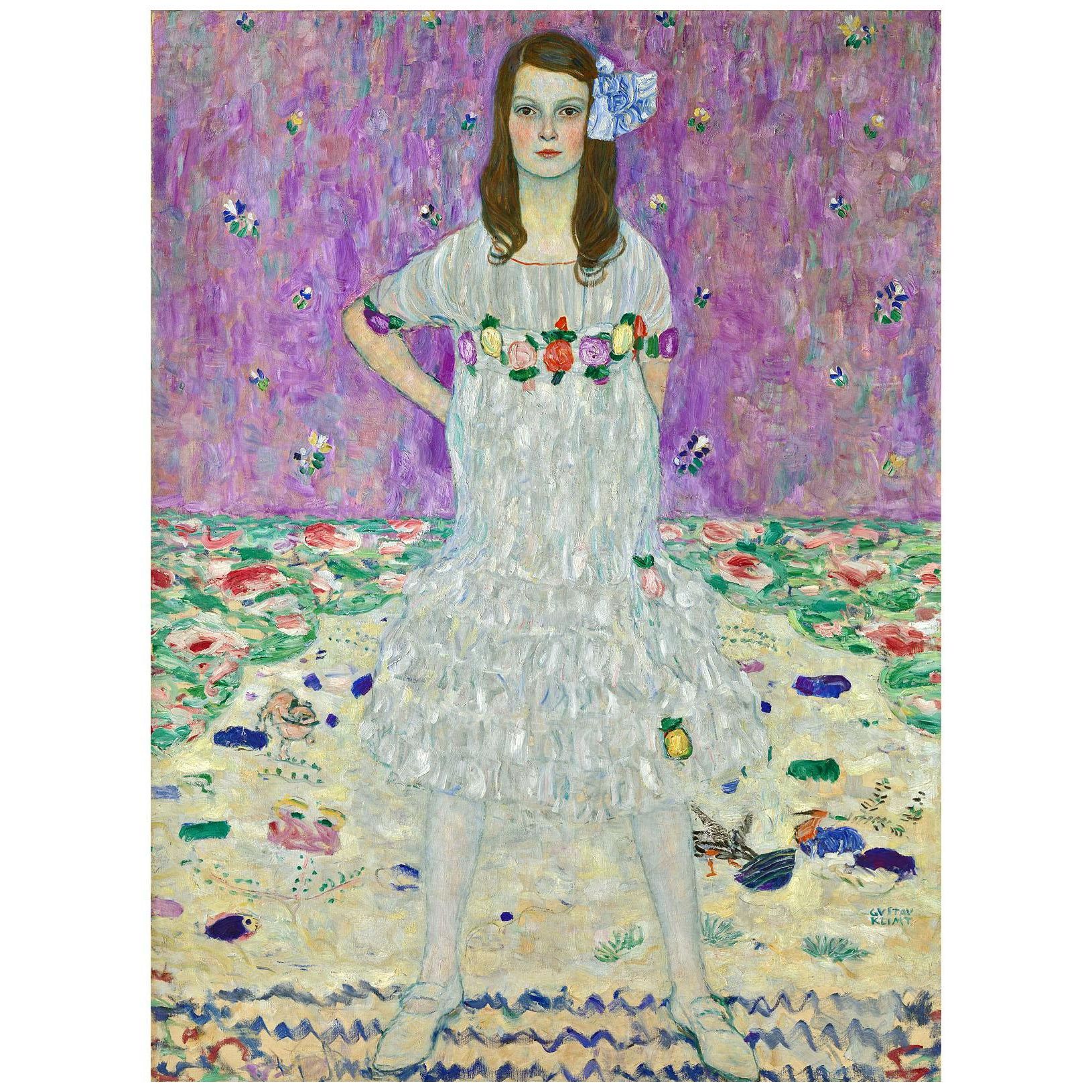 Gustav Klimt. Mada Primavesi. 1912-1913. Metropolitan Museum of Art NY