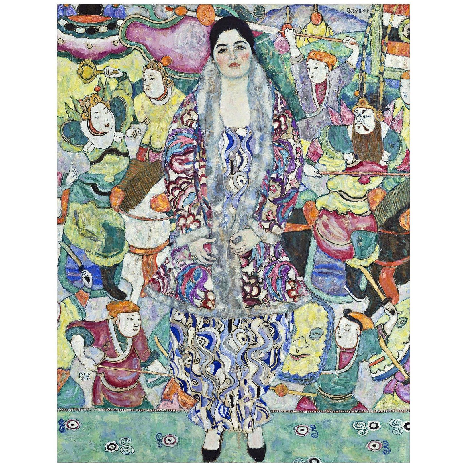 Gustav Klimt. Friederike Maria Beer. 1916. Tel Aviv Museum of Art