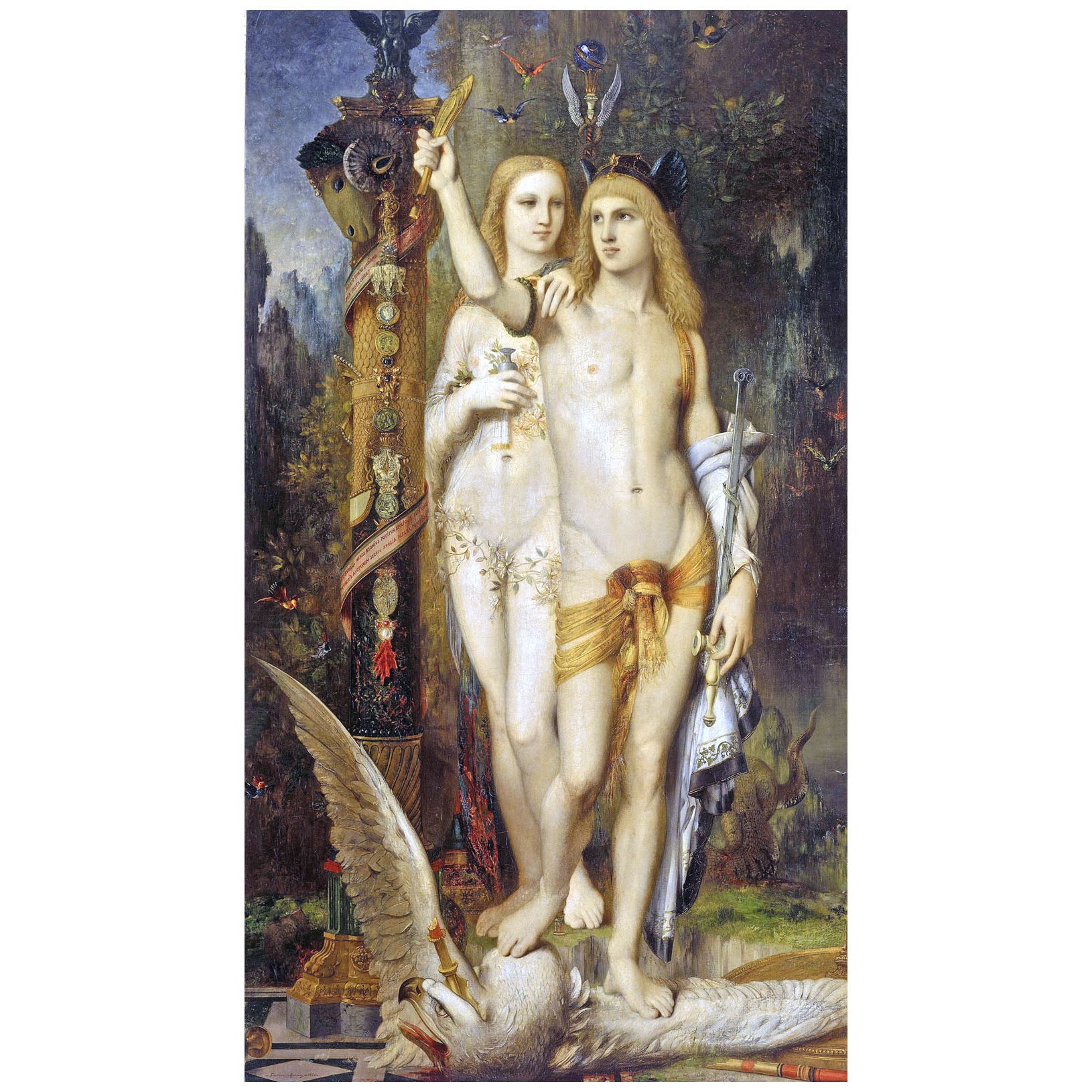 Gustave Moreau. Jason et Medee. 1865. Musee d’Orsay Paris