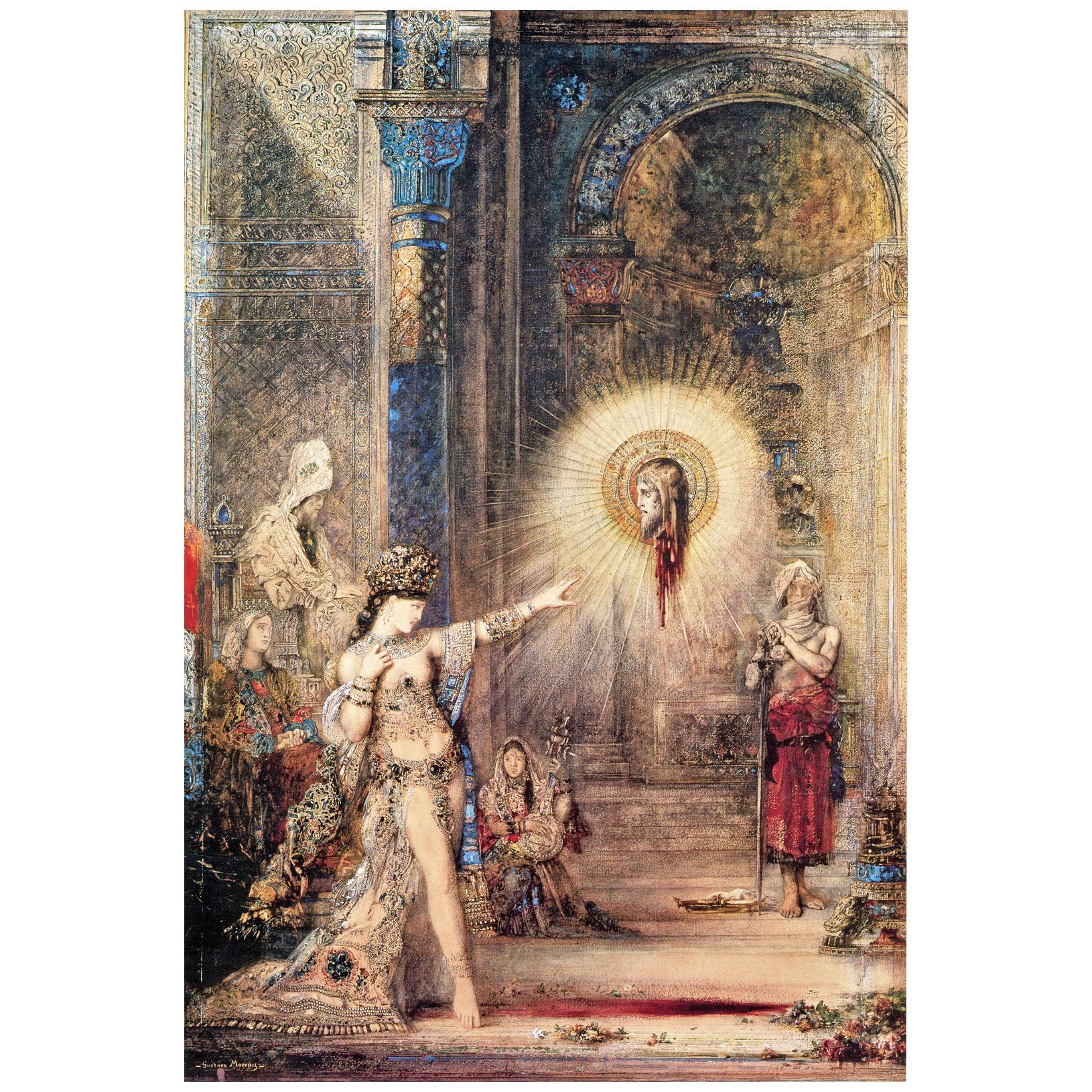 Gustave Moreau. L'Apparition. 1876. Musée d'Orsay. Paris