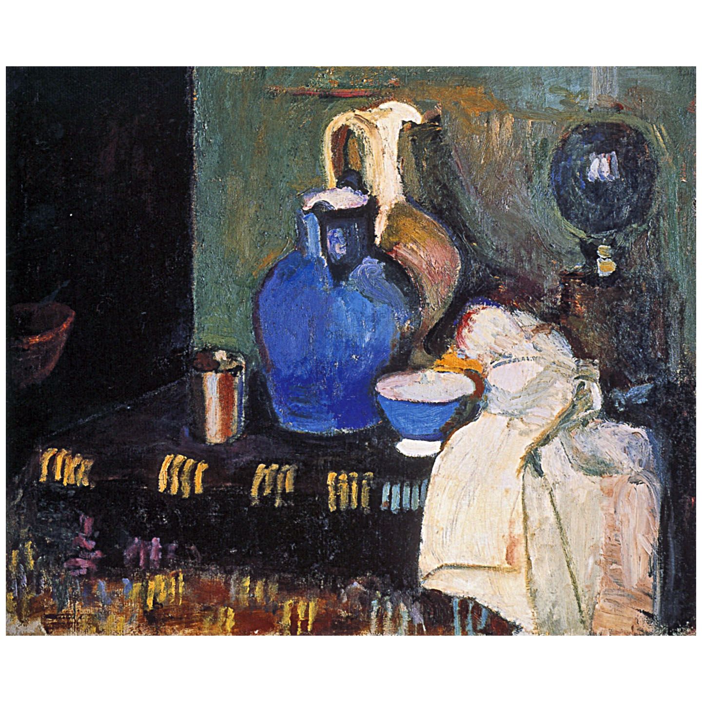 Henri Matisse. La cruche bleue. 1900. Pushkin Museum Moscow