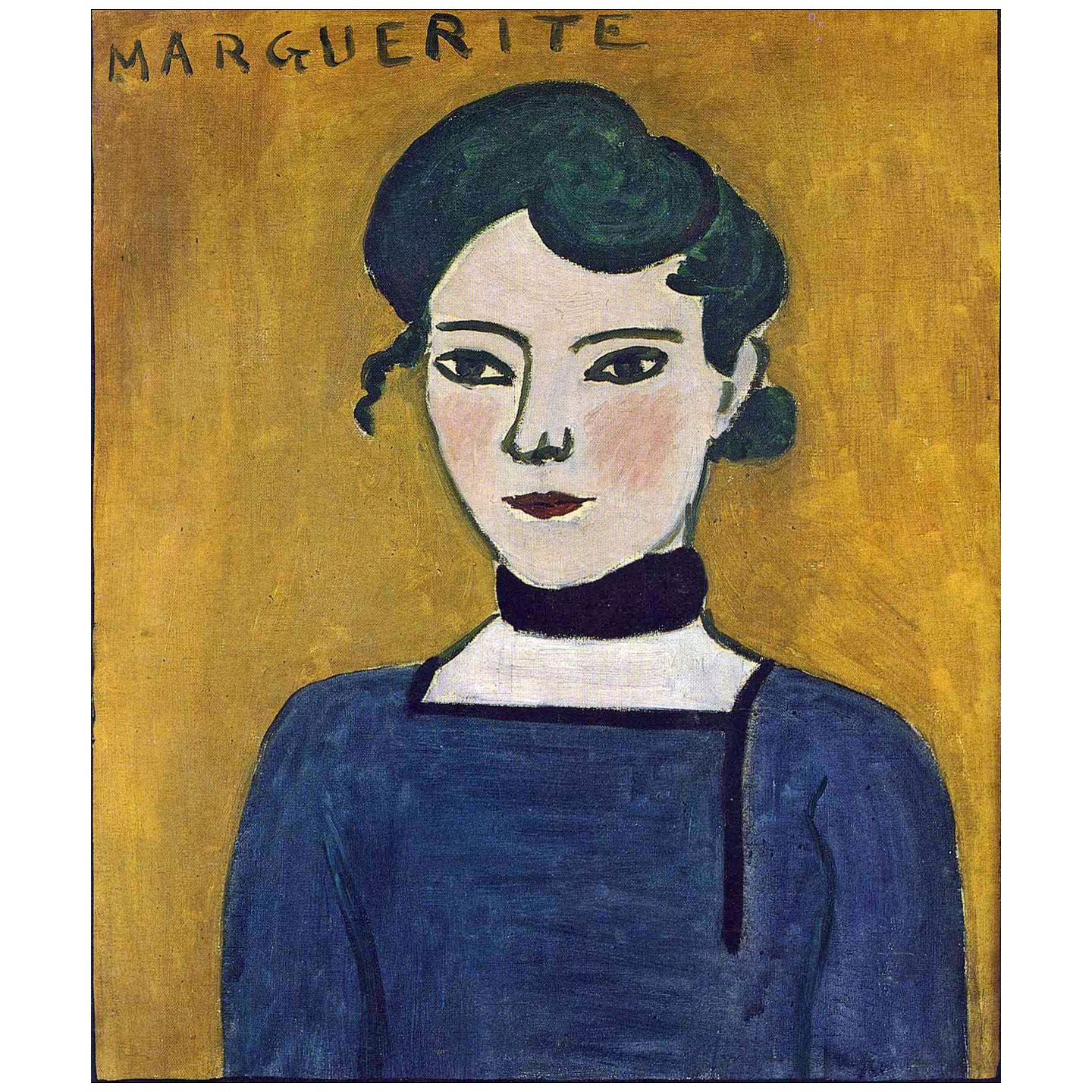 Henri Matisse. Portrait de Marguerite. 1906. Musee Picasso Paris