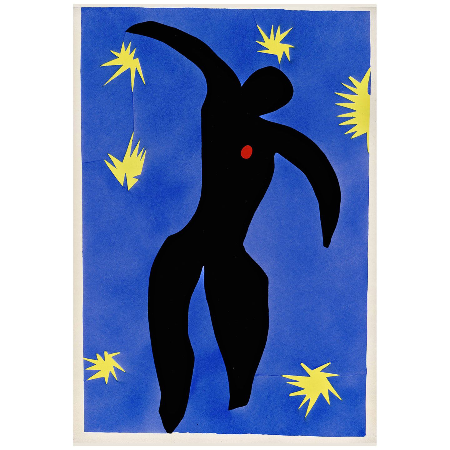 Henri Matisse. Icar (de la série Jazz). 1948. Musee Fabre Montprllier
