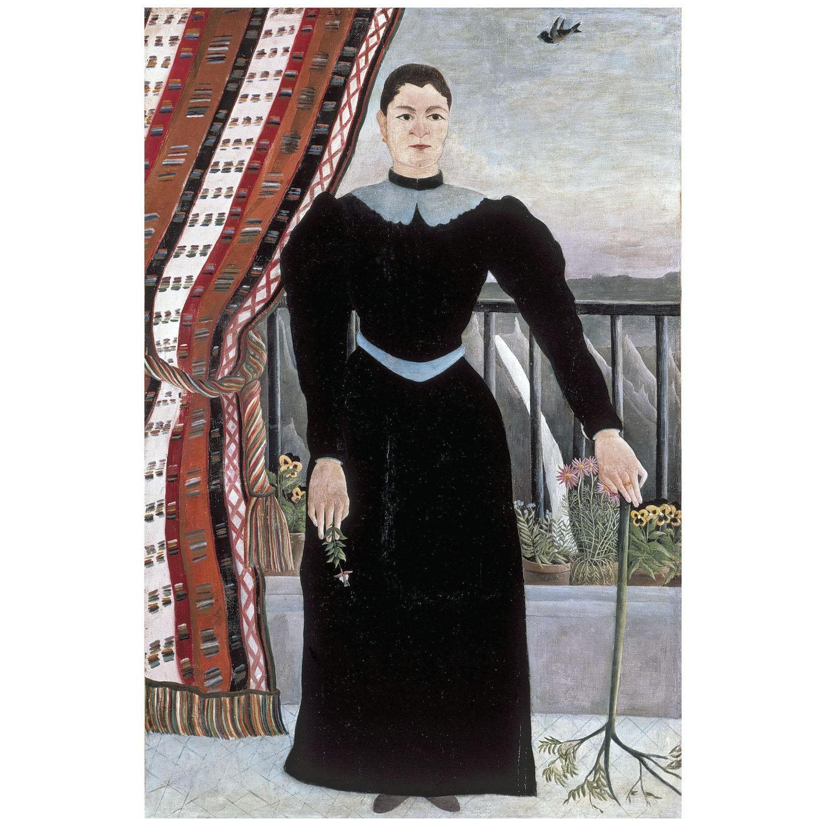 Henri Rousseau. Portrait de femme. 1895. Musee Picasso Paris