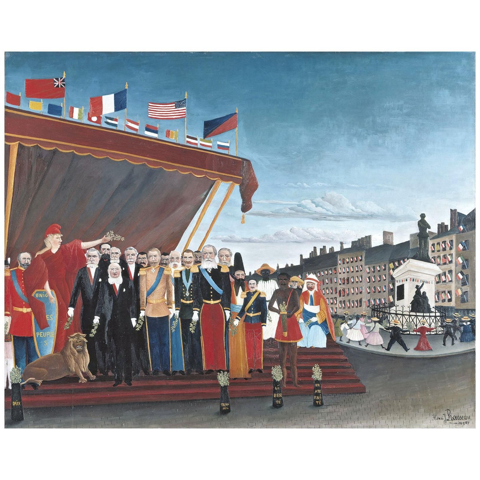 Henri Rousseau. Signe de paix. 1907. Musee Picasso Paris