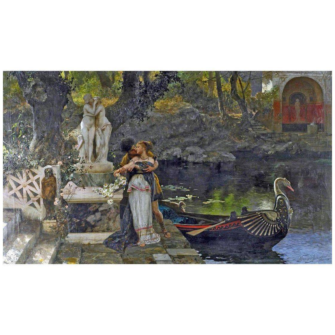 Генрих Семирадский. По примеру богов. 1877. Национальная галерея. Ереван