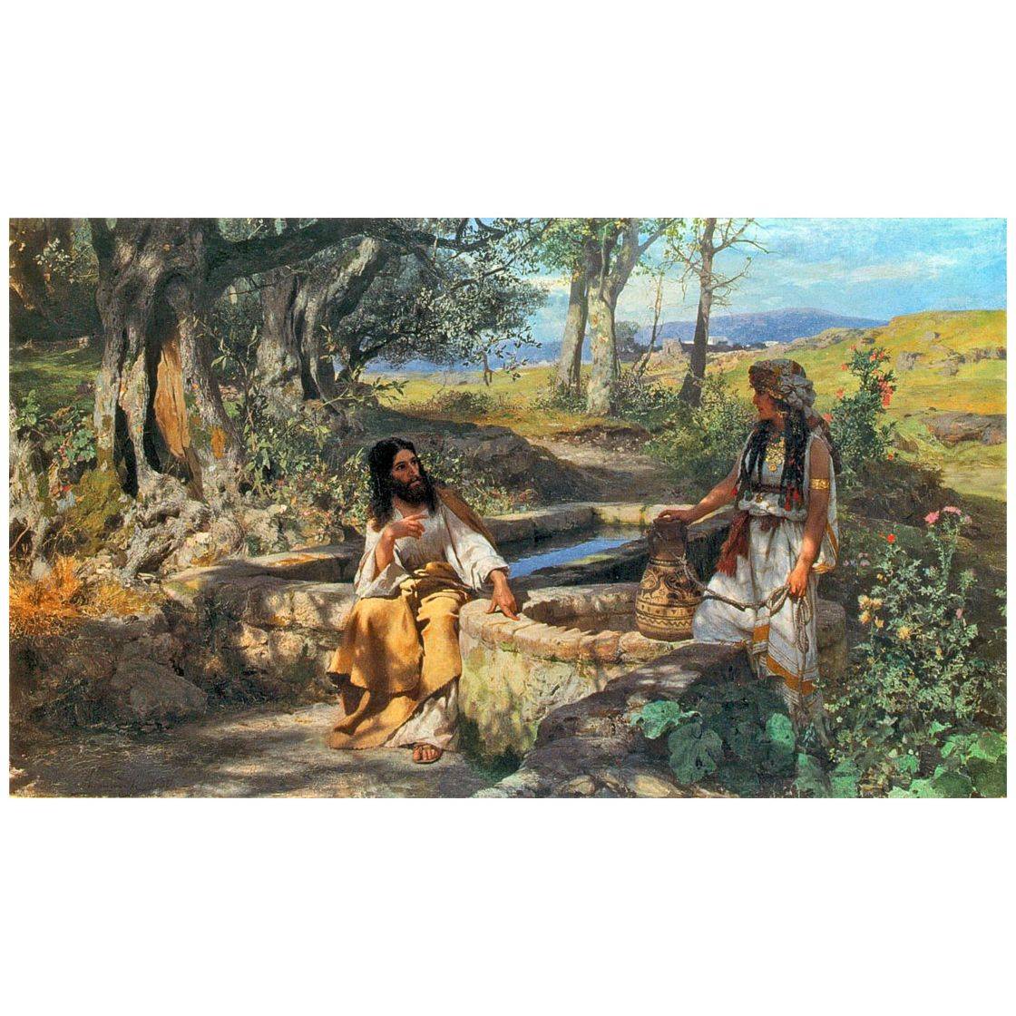 Генрих Семирадский. Христос и самаритянка. 1890. Национальная галерея, Львов