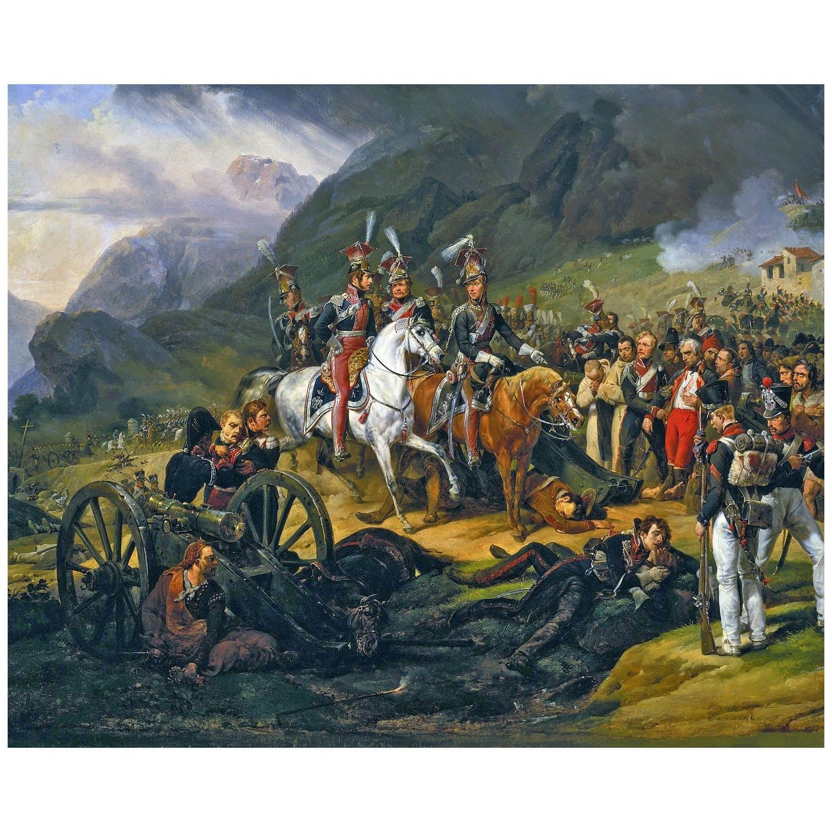 Horace Vernet. Bataille de Somosierra. 1816. NMW Warsaw