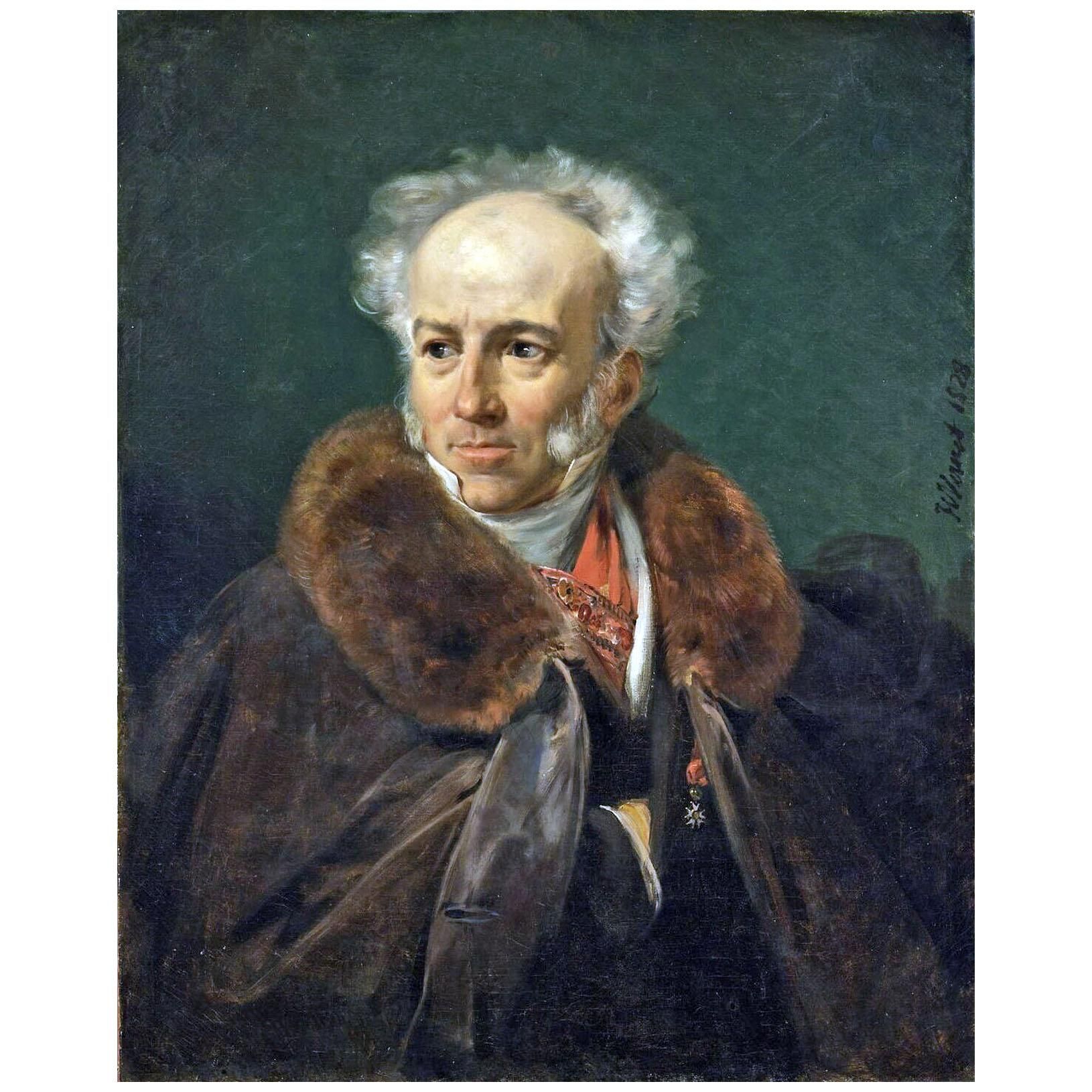 Horace Vernet. Peintre Jean Baptiste Isabey. 1828. Musee du Louvre