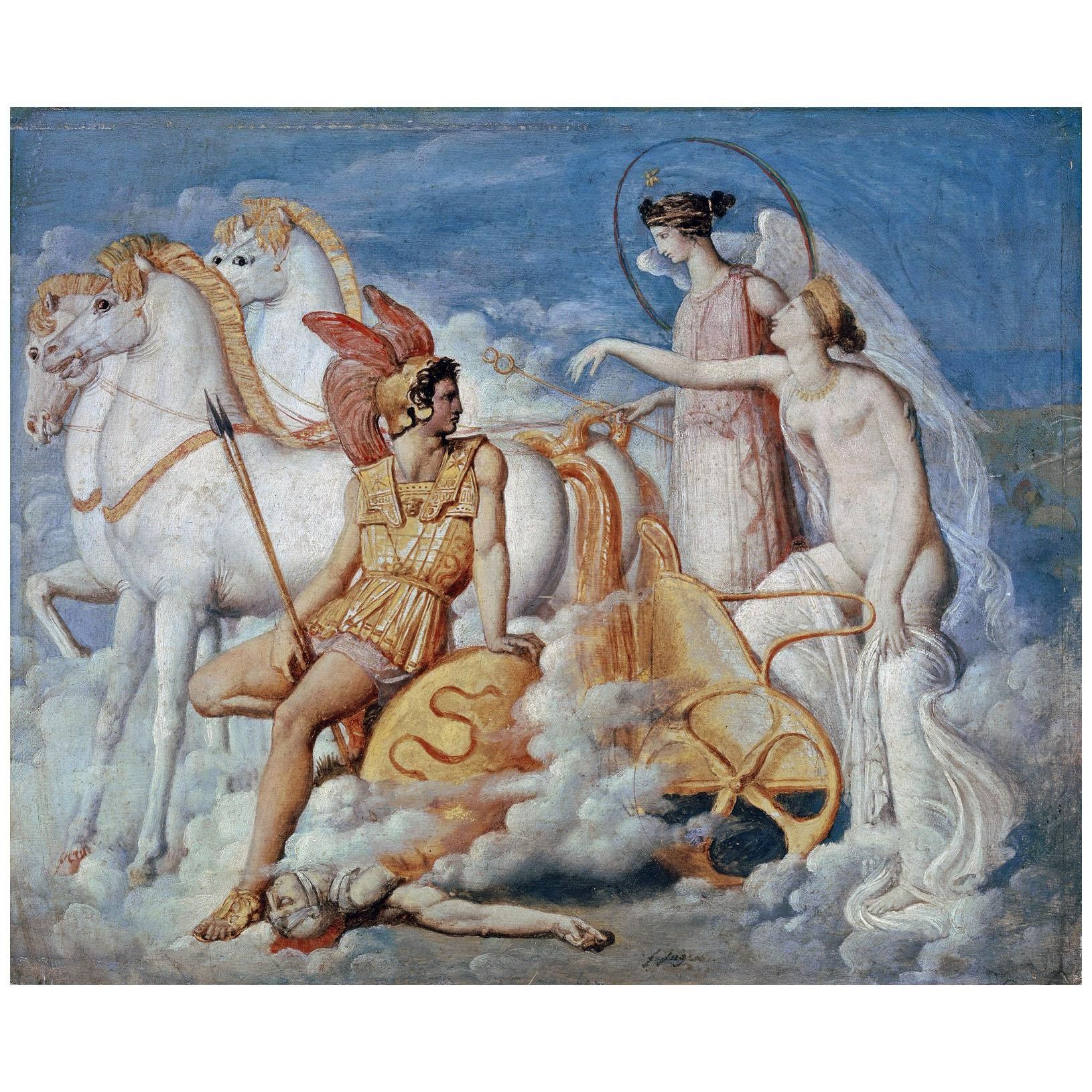 Dominique Ingres. Vénus, blessée par Diomède. 1803. Kunstmuseum Basel