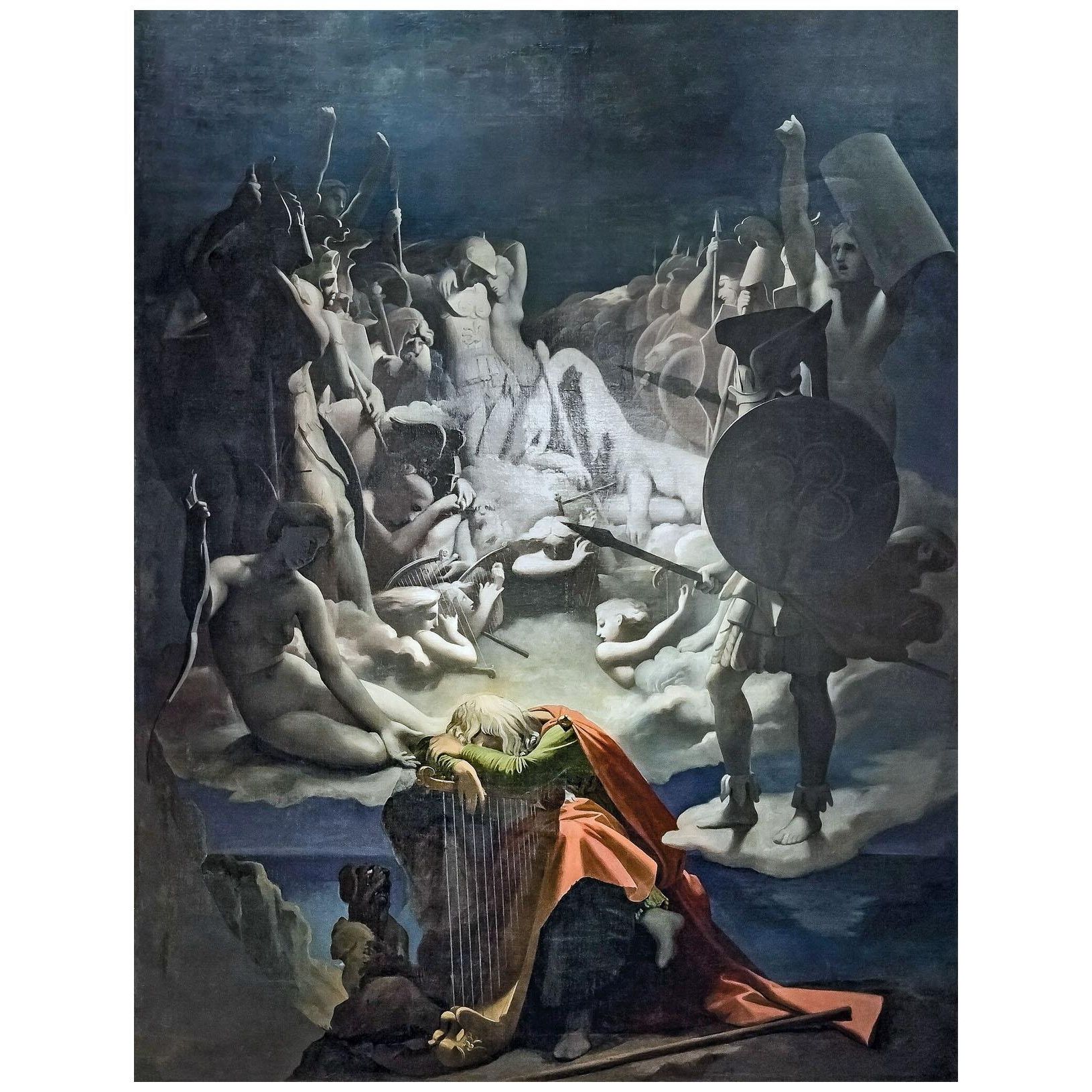 Dominique Ingres. Le songe d’Ossian. 1813. Musee Ingres-Bourdelle Montauban